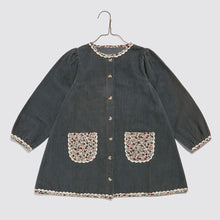  Little Cotton Clothes Jules Dress Velvet Juniper