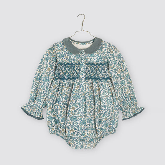 Little Cotton Clothes Nancy Romper Midwinter Floral