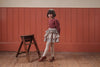 Little Cotton Clothes Organic Pointelle Top Redcurrent