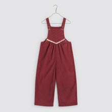  Little Cotton Clothes Veronica Dungarees Apple Butter Velvet