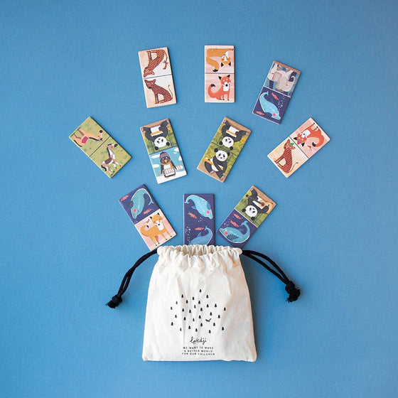 Londji Penguins and friends domino