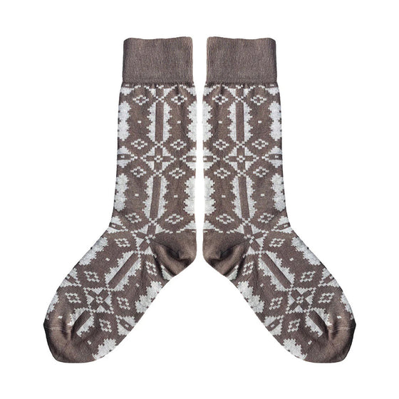 MABLI Adult Eryri Socks Morel Wheat