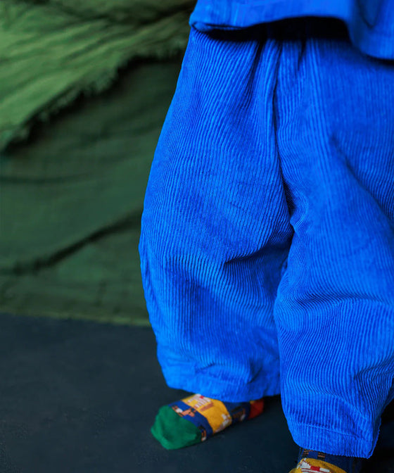 MABLI CORD PANTS ELECTRIC BLUE