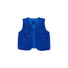 MABLI CORD VEST ELECTRIC BLUE