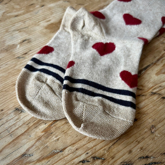 MP Denmark Ada socks Beige Melange