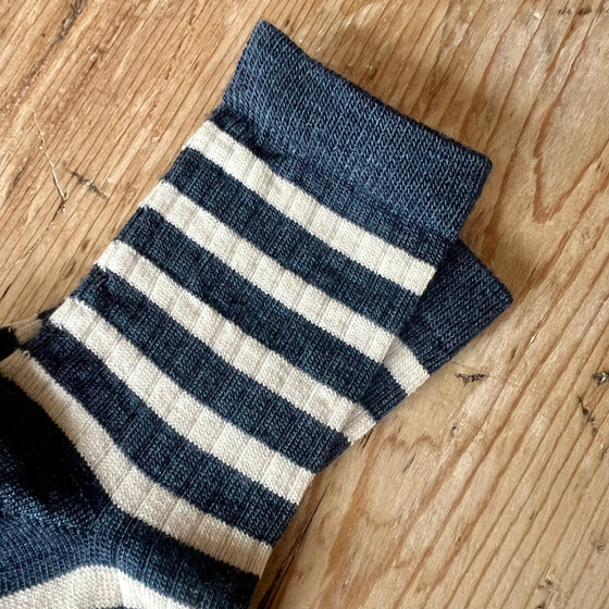 MP Denmark Elis socks Dark Denim Melange