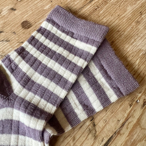 MP Denmark Elis socks Dark Purple Dove