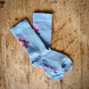 MP Denmark Flower Power Socks Forever Blue