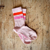 MP Denmark Sporty Stripe Socks Crystal Pink