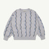 Main Story Bubble Sweatshirt Dapple Grey Squiggle