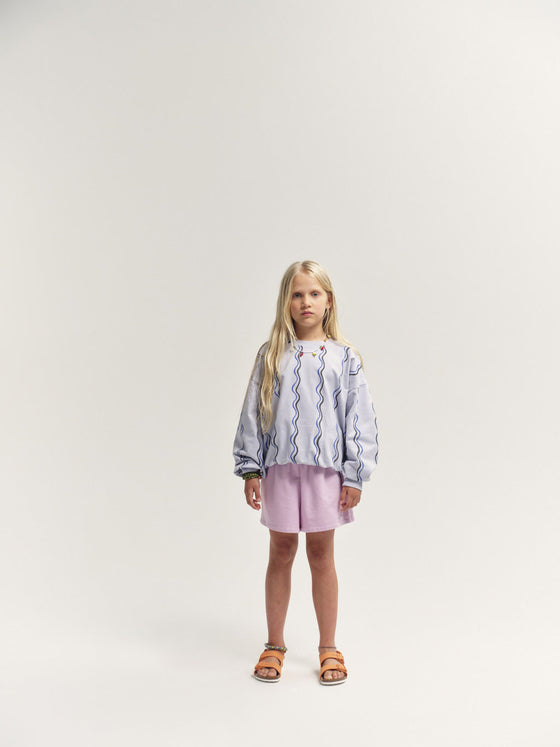 Main Story Bubble Sweatshirt Dapple Grey Squiggle