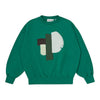 Bubble Sweatshirt - Evergreen