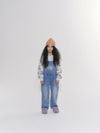 Main Story Dungaree Faded Blue