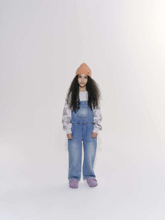 Main Story Dungaree Faded Blue