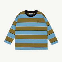  Long Sleeve Tee - Tapenade Stripe