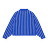 V Knit Sweater - Blue Stripe