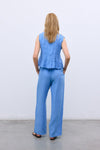 Melissa Woman Pant Regular Vista Blue