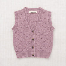  Misha Puff Auggie Popcorn Vest Plum Petal