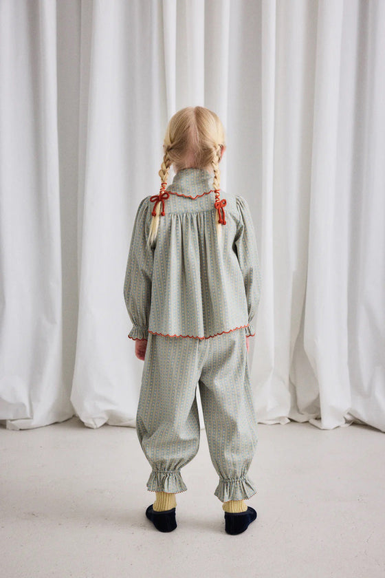 Misha and Puff Miki Top Overcast Little House Floral
