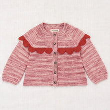  Misha and Puff Scallop Yoke Cardigan Prairie Rose