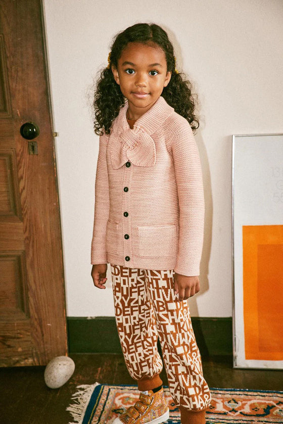 Misha and Puff Scout Cardigan Faded Rose