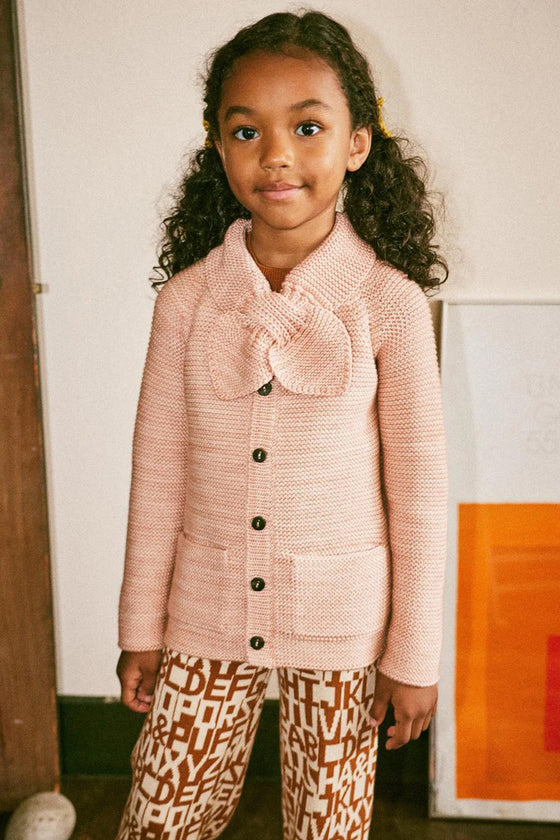 Misha and Puff Scout Cardigan Faded Rose