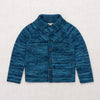 Misha and Puff Scout Cardigan Ocean Space Dye