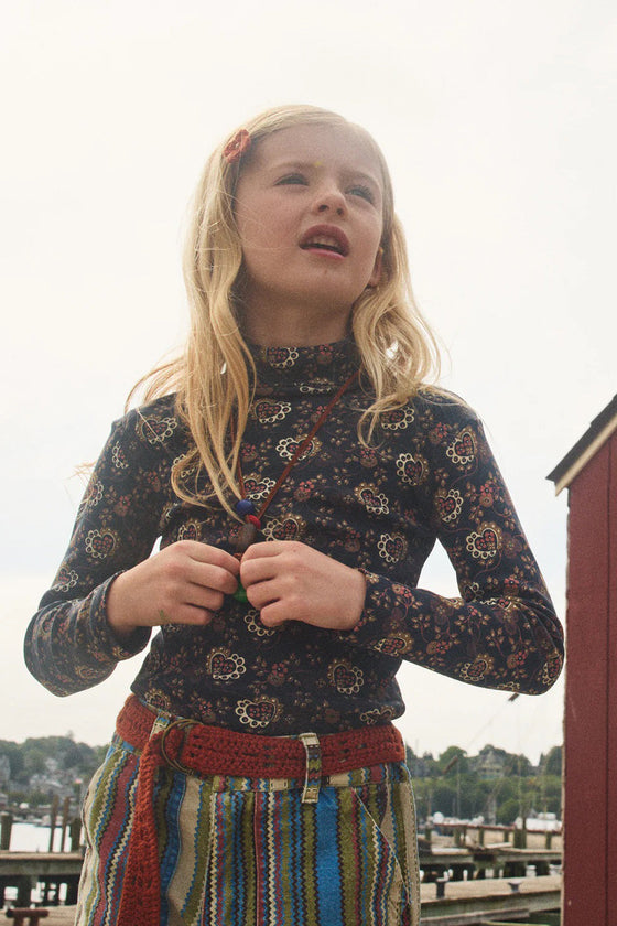 Misha and Puff Turtleneck Galaxy Calico Hearts