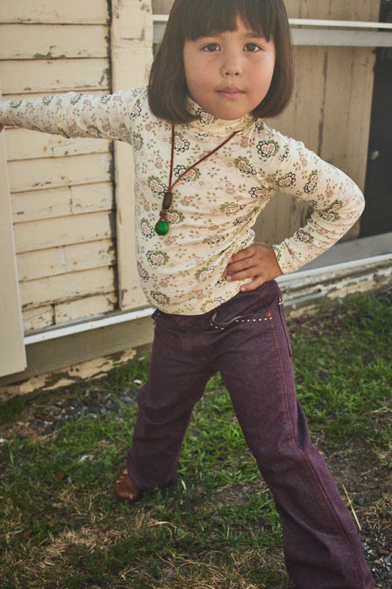Misha and Puff Turtleneck Sugar Calico Hearts