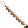 Mushie Halo Pacifier Clips Pale Taupe