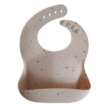  Mushie Silicone Bib Vanilla Confetti