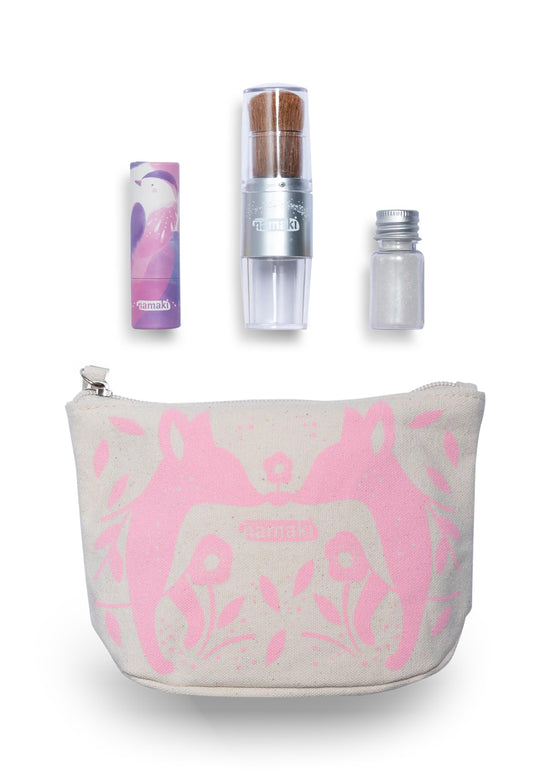 Namaki Sparkling pouch Fox Pink