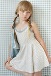 Pixie Dress Chicweed Print Azul