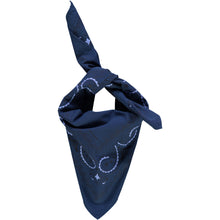  Poudre Organic Bandana FOULARD Dark Denim