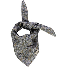  Poudre Organic Bandana FOULARD Floral Blue Green