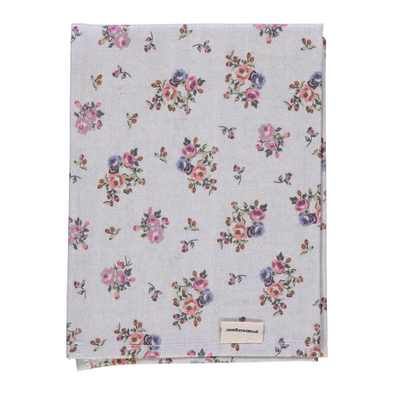 Poudre Organic Bandana FOULARD Floral Rose Grey