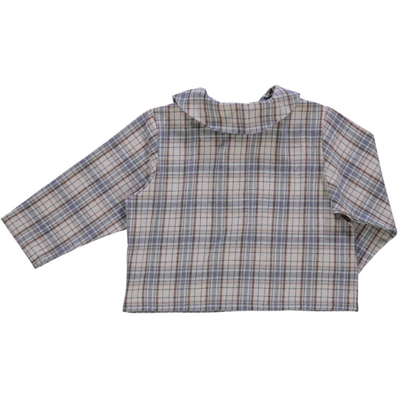 Poudre Organic Bandana Shirt ALYSSE Flannel Check
