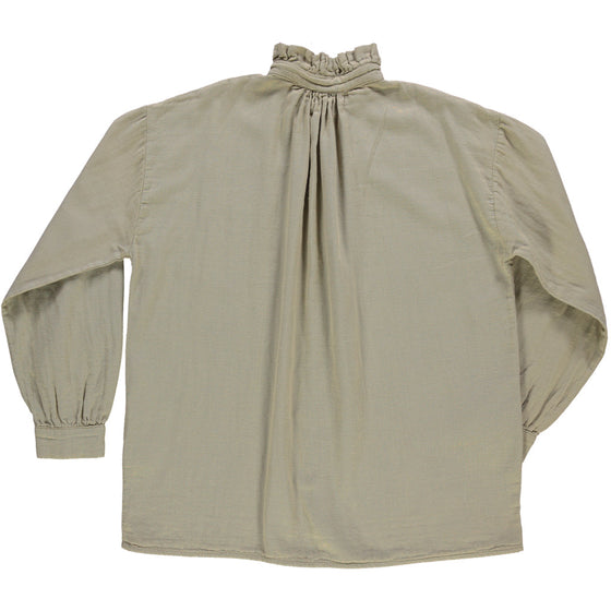 Poudre Organic Blouse ROSIER Olive Grey