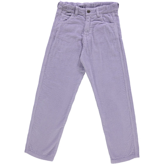 Poudre Organic Corduroy Trousers CAROTTE Lavender Aura