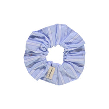  Poudre Organic Scrunchie CHOUCHOU Blue Stripe