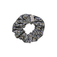  Poudre Organic Scrunchie CHOUCHOU Floral Blue Green