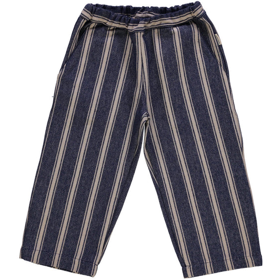Poudre Organic Trousers POMELOS Blue Stripe