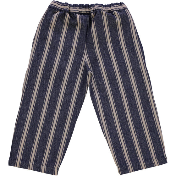 Poudre Organic Trousers POMELOS Blue Stripe