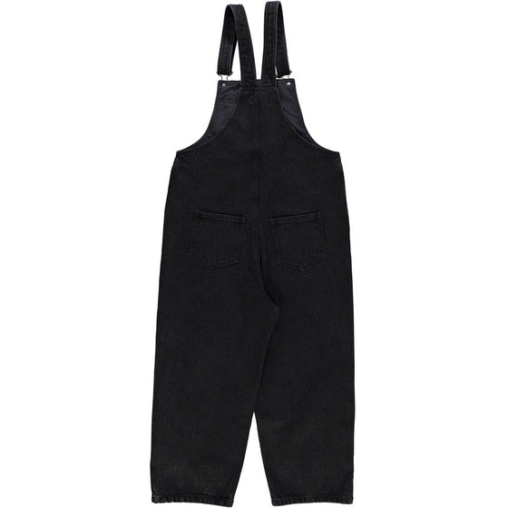 Poudre Organic Womens Dungarees CISTE Denim Black