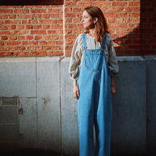  Poudre Organic Womens Dungarees CISTE Denim Blue
