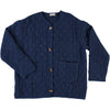 Poudre Organic Womens Quilted Jacket MILLET Dark Denim