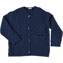  Poudre Organic Womens Quilted Jacket MILLET Dark Denim