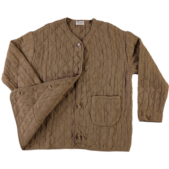 Poudre Organic Womens Quilted Jacket MILLET Dull Gold