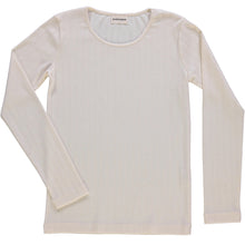  Poudre Organic Womens Top EGLANTINE Pointelle Ecru