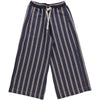 Poudre Organic Womens Trousers SANTAL Blue Stripe